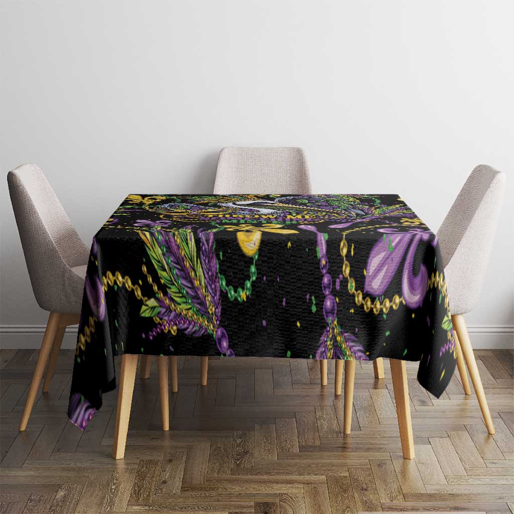 Mardi Gras Pelican Tablecloth Throw me Something Mister! - Wonder Print Shop