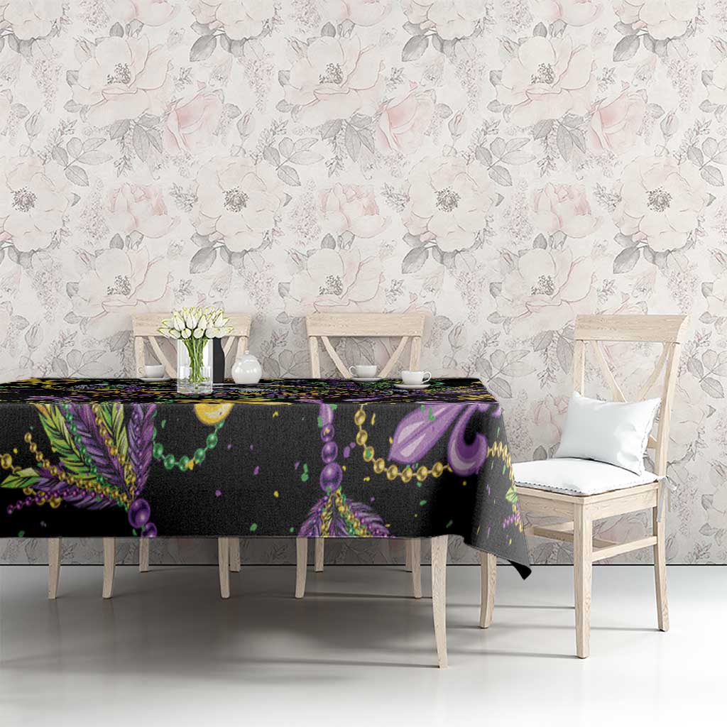 Mardi Gras Pelican Tablecloth Throw me Something Mister! - Wonder Print Shop