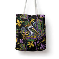 Mardi Gras Pelican Tote Bag Throw me Something Mister! - Wonder Print Shop