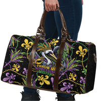 Mardi Gras Pelican Travel Bag Throw me Something Mister! - Wonder Print Shop