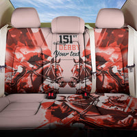 Personalized Kentucky Horse Racing Back Car Seat Cover Happy 151st Anniversary Red Style LT9