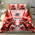 Personalized Kentucky Horse Racing Bedding Set Happy 150th Anniversary Red Style