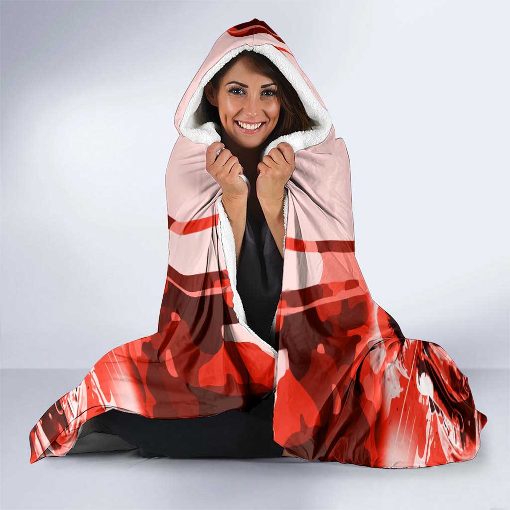 Personalized Kentucky Horse Racing Hooded Blanket Happy 151st Anniversary Red Style LT9