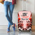 Personalized Kentucky Horse Racing Luggage Cover Happy 151st Anniversary Red Style LT9