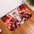 Personalized Kentucky Horse Racing Rubber Doormat Happy 151st Anniversary Red Style LT9