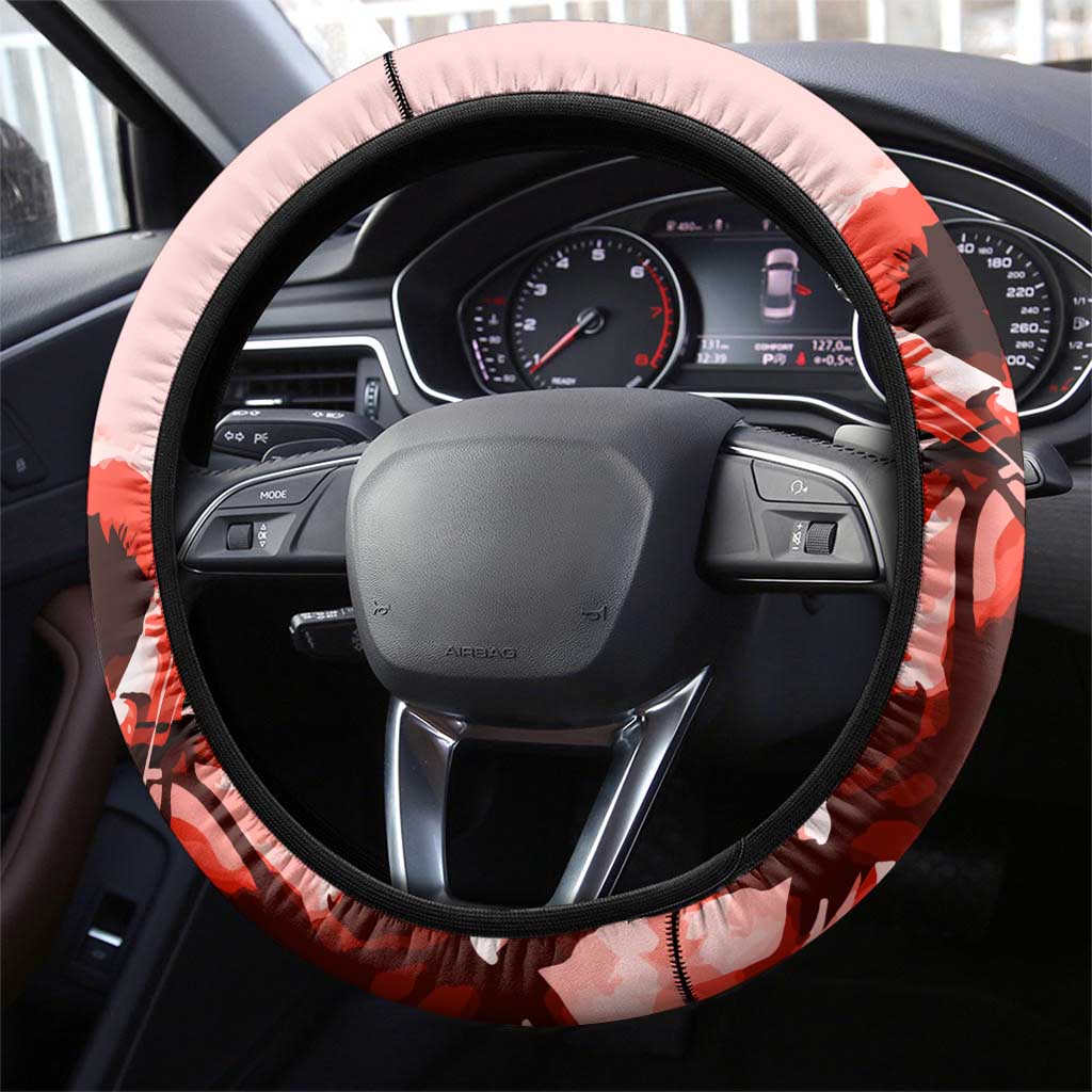 Kentucky Horse Racing Steering Wheel Cover Happy 151st Anniversary Red Style LT9