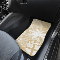 Custom Indo Fijians Car Mats Fiji ke Hindustani Polyneisan Paisley Beige Style LT9 - Wonder Print Shop