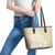 Custom Indo Fijians Leather Tote Bag Fiji ke Hindustani Polyneisan Paisley Beige Style - Wonder Print Shop