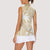 Custom Indo Fijians Women Sleeveless Polo Shirt Fiji ke Hindustani Polyneisan Paisley Beige Style - Wonder Print Shop