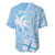 Custom Indo Fijians Baseball Jersey Fiji ke Hindustani Polyneisan Paisley Blue Style LT9 - Wonder Print Shop