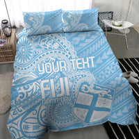 Custom Indo Fijians Bedding Set Fiji ke Hindustani Polyneisan Paisley Blue Style LT9 - Wonder Print Shop