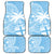 Custom Indo Fijians Car Mats Fiji ke Hindustani Polyneisan Paisley Blue Style LT9 - Wonder Print Shop
