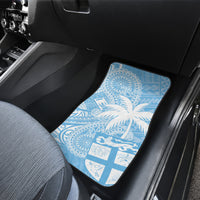 Custom Indo Fijians Car Mats Fiji ke Hindustani Polyneisan Paisley Blue Style LT9 - Wonder Print Shop