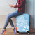 Custom Indo Fijians Luggage Cover Fiji ke Hindustani Polyneisan Paisley Blue Style - Wonder Print Shop