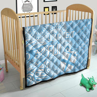 Custom Indo Fijians Quilt Fiji ke Hindustani Polyneisan Paisley Blue Style - Wonder Print Shop