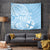 Custom Indo Fijians Tapestry Fiji ke Hindustani Polyneisan Paisley Blue Style - Wonder Print Shop