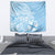 Custom Indo Fijians Tapestry Fiji ke Hindustani Polyneisan Paisley Blue Style - Wonder Print Shop
