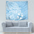 Custom Indo Fijians Tapestry Fiji ke Hindustani Polyneisan Paisley Blue Style - Wonder Print Shop