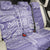 Custom Indo Fijians Back Car Seat Cover Fiji ke Hindustani Polyneisan Paisley Purple Style LT9 - Wonder Print Shop