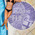 Custom Indo Fijians Beach Blanket Fiji ke Hindustani Polyneisan Paisley Purple Style LT9 - Wonder Print Shop