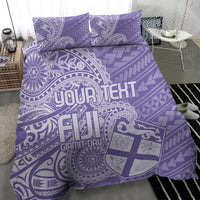 Custom Indo Fijians Bedding Set Fiji ke Hindustani Polyneisan Paisley Purple Style LT9 - Wonder Print Shop