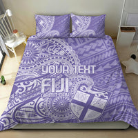 Custom Indo Fijians Bedding Set Fiji ke Hindustani Polyneisan Paisley Purple Style LT9 - Wonder Print Shop