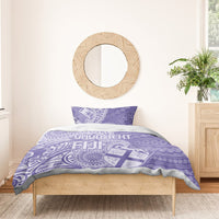 Custom Indo Fijians Bedding Set Fiji ke Hindustani Polyneisan Paisley Purple Style LT9 - Wonder Print Shop