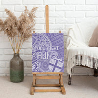 Custom Indo Fijians Canvas Wall Art Fiji ke Hindustani Polyneisan Paisley Purple Style LT9 - Wonder Print Shop