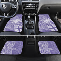 Custom Indo Fijians Car Mats Fiji ke Hindustani Polyneisan Paisley Purple Style LT9 - Wonder Print Shop