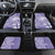 Custom Indo Fijians Car Mats Fiji ke Hindustani Polyneisan Paisley Purple Style LT9 - Wonder Print Shop