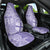 Custom Indo Fijians Car Seat Cover Fiji ke Hindustani Polyneisan Paisley Purple Style LT9 - Wonder Print Shop