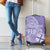 Custom Indo Fijians Luggage Cover Fiji ke Hindustani Polyneisan Paisley Purple Style - Wonder Print Shop