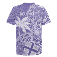 Custom Indo Fijians Rugby Jersey Fiji ke Hindustani Polyneisan Paisley Purple Style - Wonder Print Shop