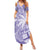 Custom Indo Fijians Summer Maxi Dress Fiji ke Hindustani Polyneisan Paisley Purple Style - Wonder Print Shop