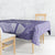 Custom Indo Fijians Tablecloth Fiji ke Hindustani Polyneisan Paisley Purple Style - Wonder Print Shop