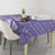 Custom Indo Fijians Tablecloth Fiji ke Hindustani Polyneisan Paisley Purple Style - Wonder Print Shop