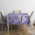 Custom Indo Fijians Tablecloth Fiji ke Hindustani Polyneisan Paisley Purple Style - Wonder Print Shop