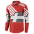 Swiss Football Custom Button Sweatshirt 1990-1992 Retro Red Switzerland Vintage