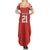 Swiss Football Custom Family Matching Summer Maxi Dress and Hawaiian Shirt 1990-1992 Retro Red Switzerland Vintage