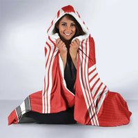 Swiss Football Custom Hooded Blanket 1990-1992 Retro Red Switzerland Vintage