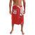 Swiss Football Custom Lavalava 1990-1992 Retro Red Switzerland Vintage