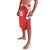 Swiss Football Custom Lavalava 1990-1992 Retro Red Switzerland Vintage