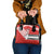 Swiss Football Custom Shoulder Handbag 1990-1992 Retro Red Switzerland Vintage