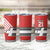 Swiss Football Custom Tumbler Cup 1990-1992 Retro Red Switzerland Vintage