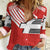 Swiss Football Custom Women Casual Shirt 1990-1992 Retro Red Switzerland Vintage