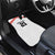 Swiss Football Custom Car Mats 1990-1992 Retro White Switzerland Vintage