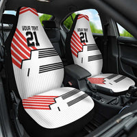 Swiss Football Custom Car Seat Cover 1990-1992 Retro White Switzerland Vintage