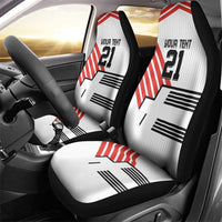 Swiss Football Custom Car Seat Cover 1990-1992 Retro White Switzerland Vintage