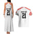 Swiss Football Custom Couples Matching Tank Maxi Dress and Hawaiian Shirt 1990-1992 Retro White Switzerland Vintage