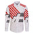 Swiss Football Custom Family Matching Long Sleeve Bodycon Dress and Hawaiian Shirt 1990-1992 Retro White Switzerland Vintage